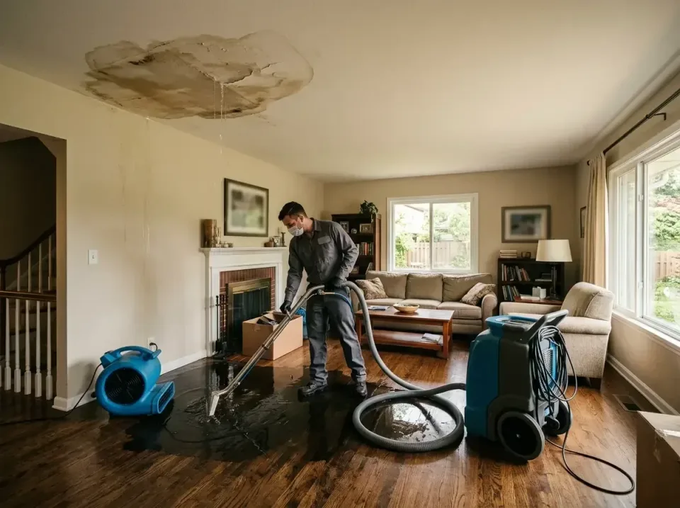 attic-pipe-burst-ceiling-drip-008 — frequently asked questions, Water Damage Restoration & Carpet Care in Stuart, FL